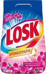 Стиральный порошок Losk Ароматерапия Эфирные масла и аромат Малазийского цветка 4.8 кг
