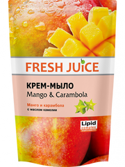 Крем-мыло Fresh Juice Манго и карамбола с маслом камелии 460 мл