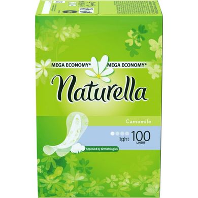 Щоденні гігієнічні прокладки Naturella Сamomile Light Multiform 100 шт.