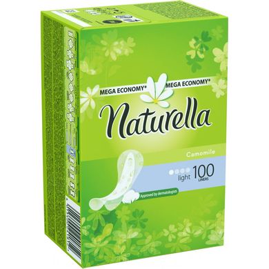 Щоденні гігієнічні прокладки Naturella Сamomile Light Multiform 100 шт.