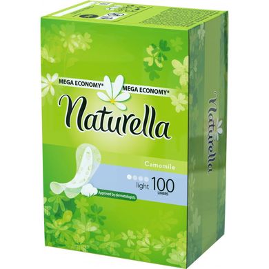 Щоденні гігієнічні прокладки Naturella Сamomile Light Multiform 100 шт.