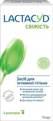 Засіб для інтимної гігієни Lactacyd Свіжість з дозатором 200 мл