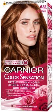 Краска для волос Garnier Color Sensation 6.35 Золотисто-каштановый 110 мл