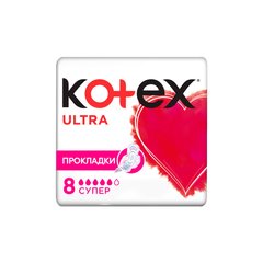 Гигиенические прокладки Kotex Ultra Dry Super 8 шт.