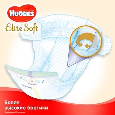 Подгузники Huggies Elite Soft 1 3-5 кг 25 шт