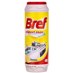 Порошок для чищення Bref + Ефект соди Лимон 500 г