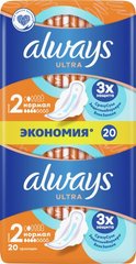 Гігієнічні прокладки Always Ultra Normal (Розмір 2) 20 шт.