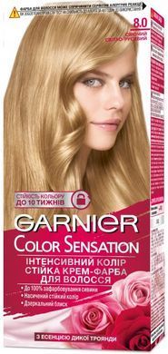 Краска для волос Garnier Color Sensation 8.0 Сияющий светло-русый 110 мл