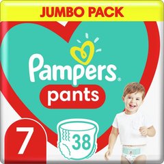 Подгузники-трусики Pampers Pants 7 (17+ кг) 38 шт