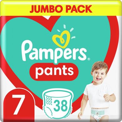 Підгузки-трусики Pampers Pants 7 (17+ кг) 38 шт