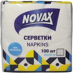 Серветки столові Novax 100 шт