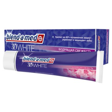 Зубна паста Blend-a-med 3D White Бадьориста Свіжість 100 мл