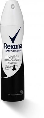 Дезодорант-антиперспірант Rexona Невидимий на чорному і білому 150 мл