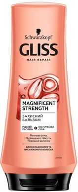 Бальзам GLISS Magnificent Strength для ослабленных и истощенных волос 200 мл