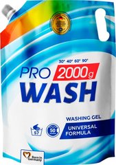 Гель для прання Pro Wash 2 л дой-пак Універсальний