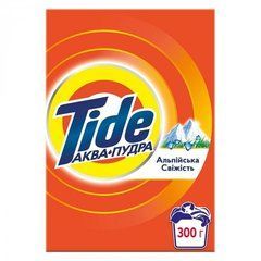 Пральний порошок Tide Аква-Пудра Альпійська свіжість для ручного прання 300 г