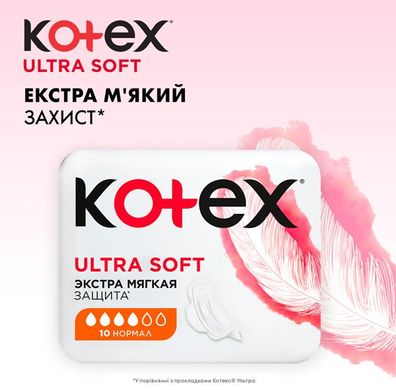 Гигиенические прокладки Кotex Ultra Soft Normal Duo 20 шт.