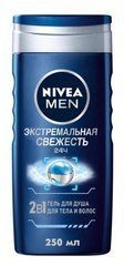 Гель для душу Nivea Men Екстремальна свіжість з ментолом 250 мл