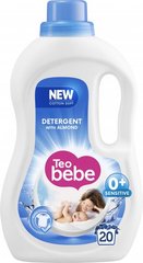 Гель для стирки ТЕО bebe Cotton Soft Almond 1.1 л, 1100, 20, универсальная, детская, жидкое средство, Болгария