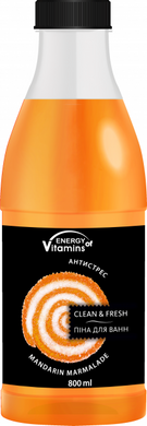 Пена для ванн Energy of Vitamins Mandarin marmalade 800 мл