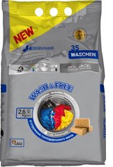 Стиральный порошок WASH&FREE универсальный 2,6 кг