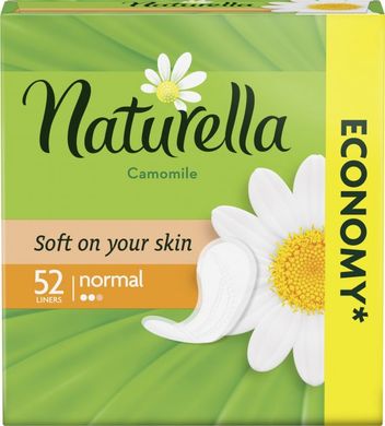 Ежедневные гигиенические прокладки Naturella Camomile Normal 52 шт.