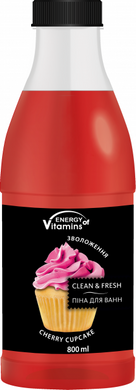 Пена для ванн Energy of Vitamins Cherry cupcake 800 мл