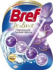 Твердий туалетний блок Bref De Luxe Чарівна місячна квітка 50 г