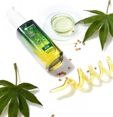 Ночное масло Garnier Bio с эфирным маслом конопли для восстановления истощенной чувствительной кожи лица 30 мл