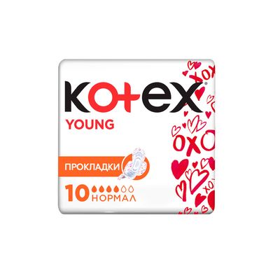 Гигиенические прокладки Kotex Young Ultra Dry Normal 10 шт.