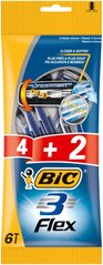 Набір бритв без змінних картриджів Bic Flex 3 4 + 2 шт.