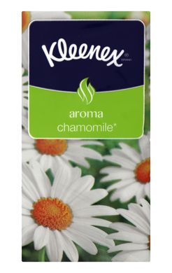 Хустинки носові паперові Kleenex Aroma з ароматом ромашки тришарові 10 шт