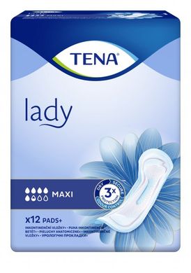 Урологічні прокладки Tena Lady Maxi Insta Dry 12 шт