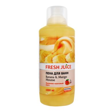 Пена для ванн Fresh Juice Banana & Mango mousse 1 л