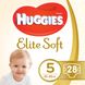 Подгузники Huggies Elite Soft Jumbo 5 (12-22 кг) 28 шт