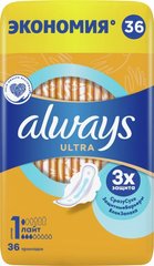 Гігієнічні прокладки Always Ultra Light (Розмiр 1) 36 шт.