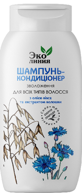 Шампунь-кондиціонер Еколінія для всіх типів волосся 400 мл