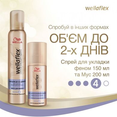 Лак для волос Wella Wellaflex Объем до 2-х дней экстрасильной фиксации 250 мл