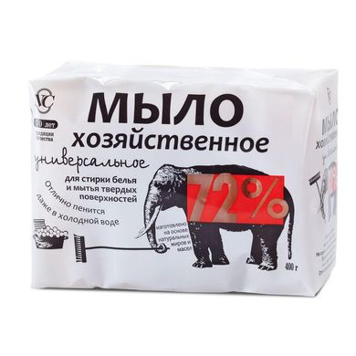 Мило господарське Невская косметика універсальне 72% 100 г х 4 шт
