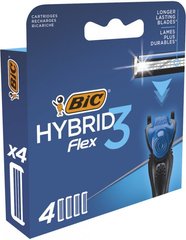 Сменные картриджи для бритья (лезвия) мужские BIC Flex 3 Hybrid 4 шт.