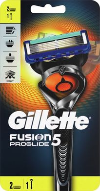 Станок для бритья Gillette Fusion5 ProGlide Flexball с 2 сменными картриджами