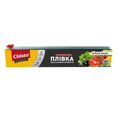 Пленка для пищевых продуктов Chisto с безопасным ножом 100 м