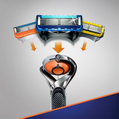 Станок для гоління Gillette Fusion5 ProGlide Flexball з 2 змінними картриджами