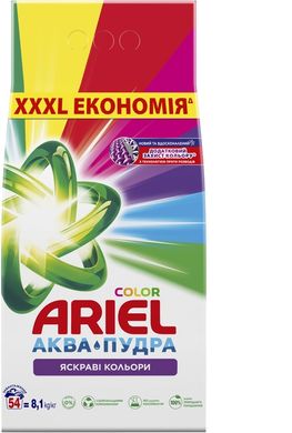 Пральний порошок Ariel Аква-Пудра Color 8,1 кг