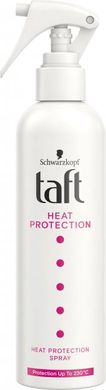 Термозахисний спрей Taft Heat Protection для захисту волосся від високих температур до 230°C 250 мл