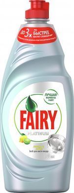 Засіб для миття посуду Fairy Platinum Лимон і лайм 700 мл