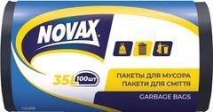 Пакеты для мусора Novax 35 л х 100 шт