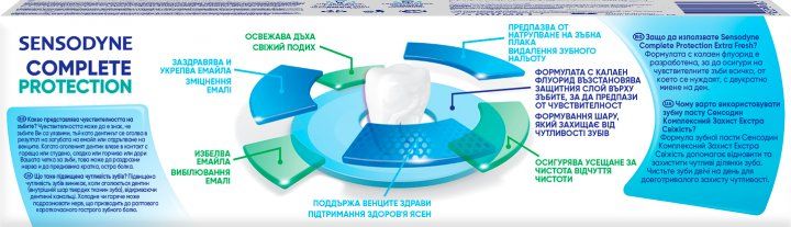 Зубна паста Sensodyne Комплексний захист Екстра Свіжість 75 мл