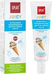 Детская зубная паста защита от бактерий и кариеса Splat Junior Juicy Мороженое 35 мл