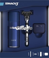 Подарочный набор для мужчин Gillette + Дорожный чехол